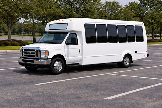 20-passenger minibus available for charter in Indianapolis, IN