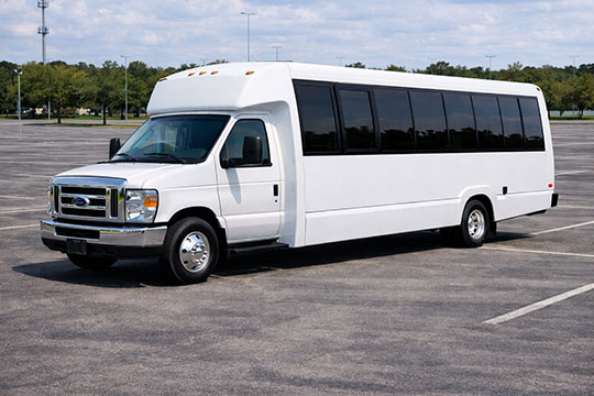 25-passenger minibus available for charter in Indianapolis, IN