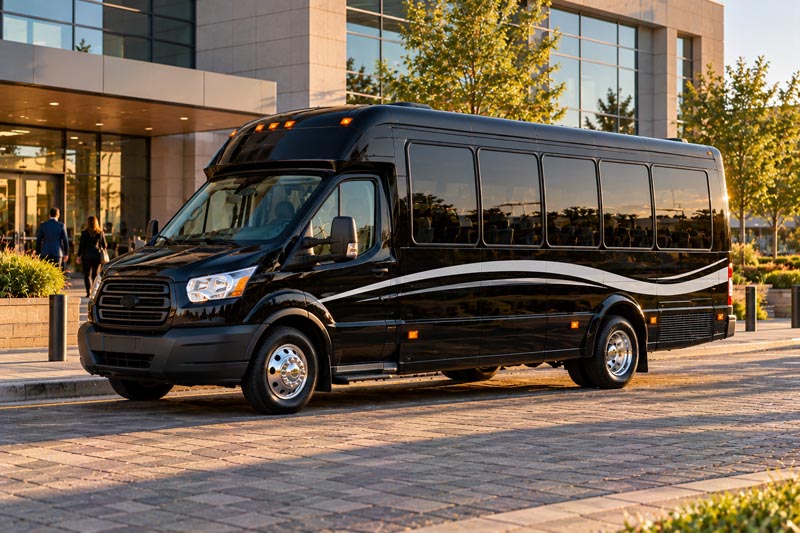 Corporate Shuttle Bus Services in Indianapolis, IN